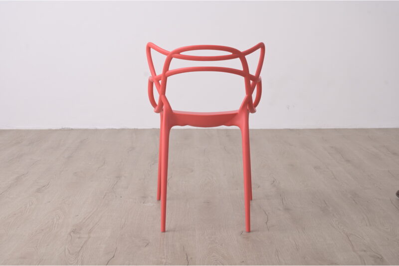 kartel red arm chair