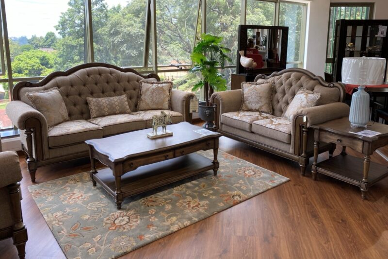 norfolk 7 seater fabric sofa (3+2+1+1)