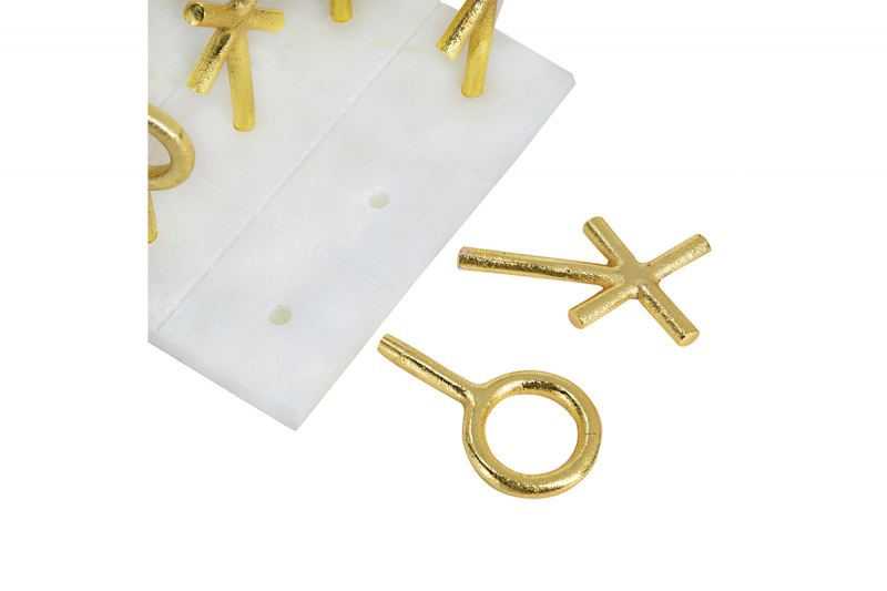 HOME DECOR - 43088 MARBLE TIC TAC TOE