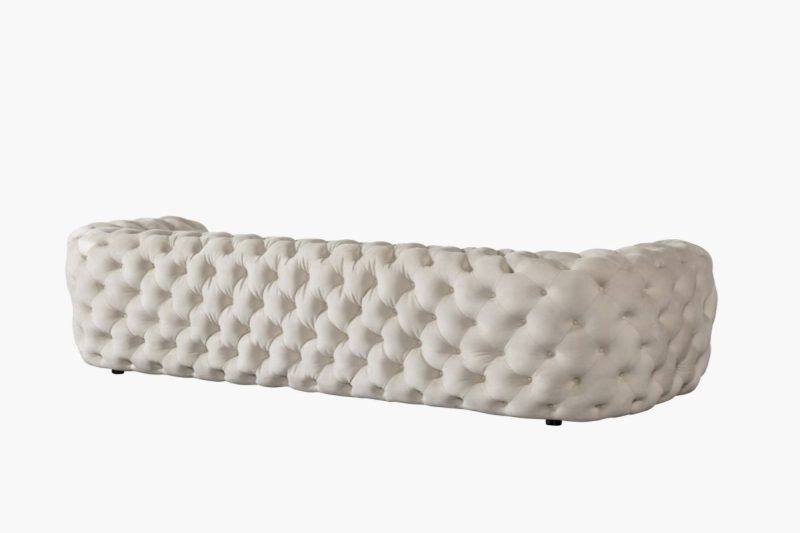 zevi corner fabric sofa