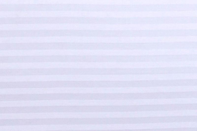 satin stripe white king duvet cover + 2 pillow cases