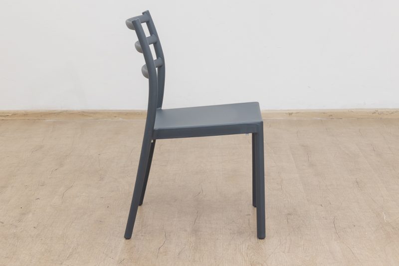 trent arm chair - dark grey