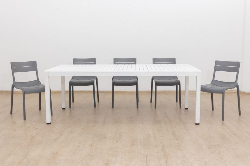 theo - 2.1m outdoor dining + weston chairs