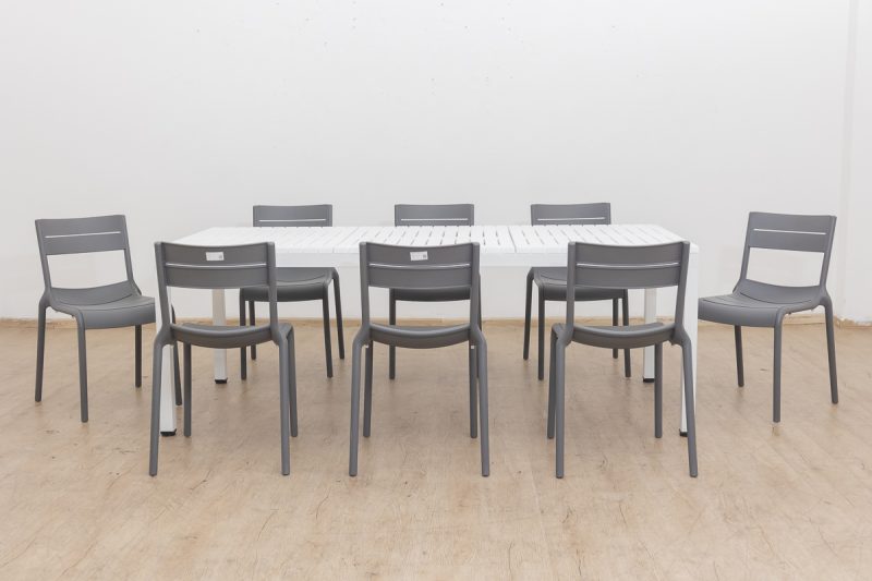 theo - 2.1m outdoor dining + weston chairs
