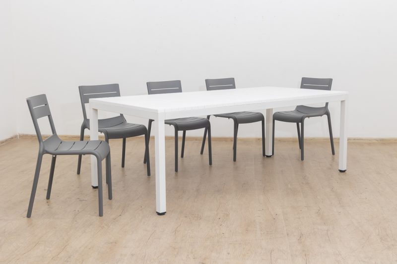 theo - 2.1m outdoor dining + weston chairs