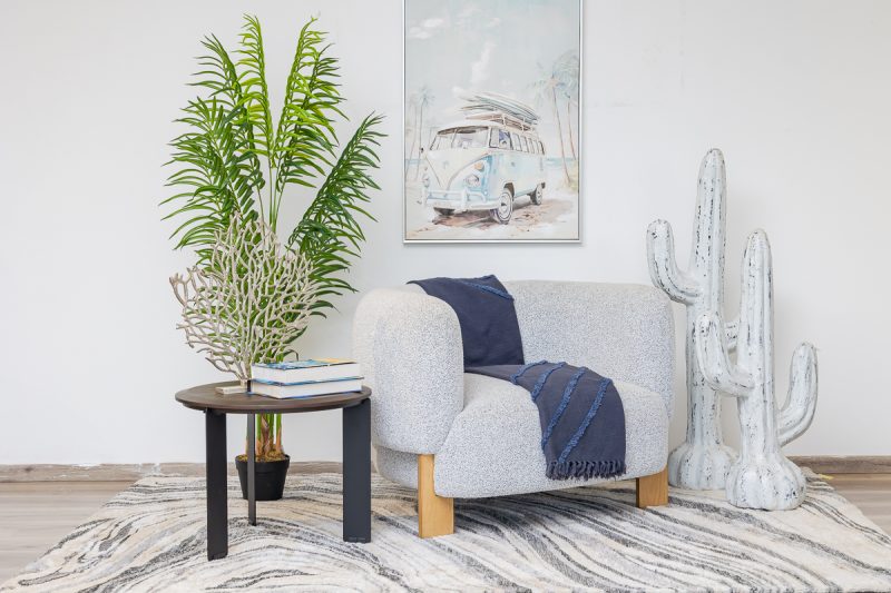 gabon fabric accent chair