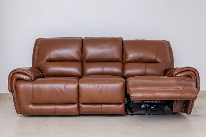 novara 7 seater leather recliner (3+2+1+1)