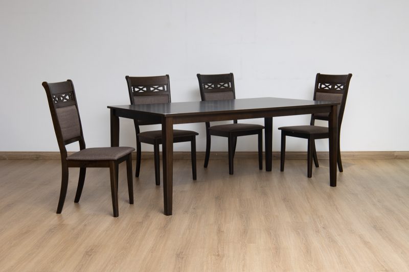 jordan dining table + 6 chairs