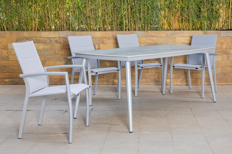 nod outdoor dining table + 6 chairs (copy)