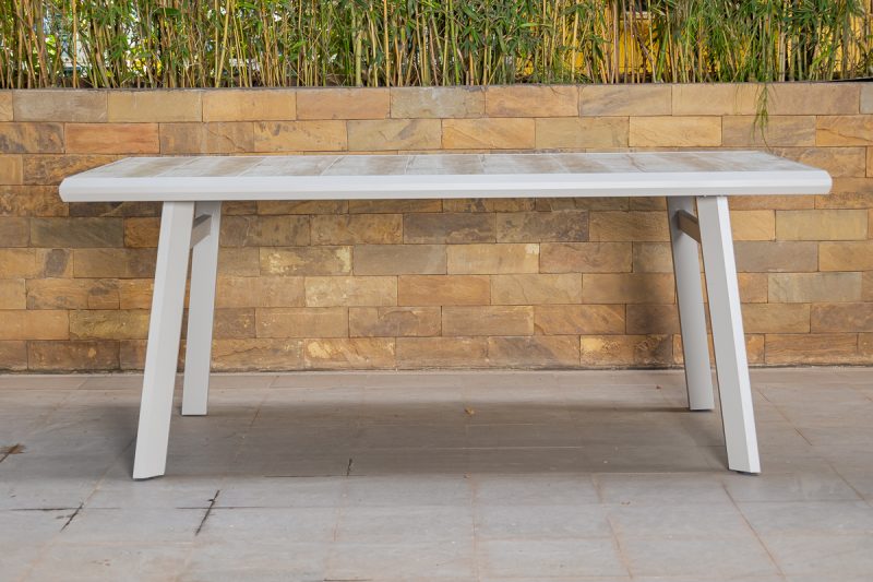 atlantic outdoor dining table + 6 chairs
