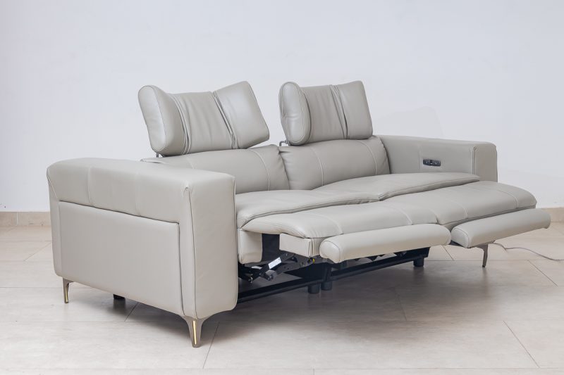 lyle 7 seater electric leather recliner (3+2+1+1)