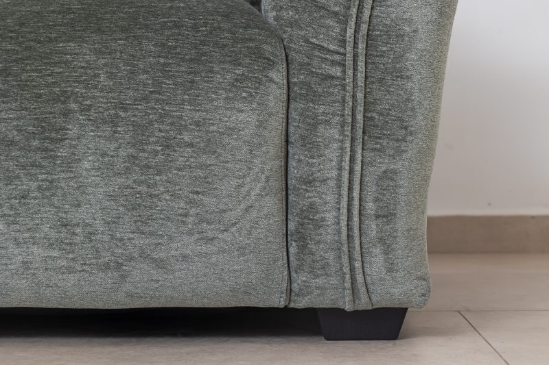 kelton fabric corner sofa + ottoman