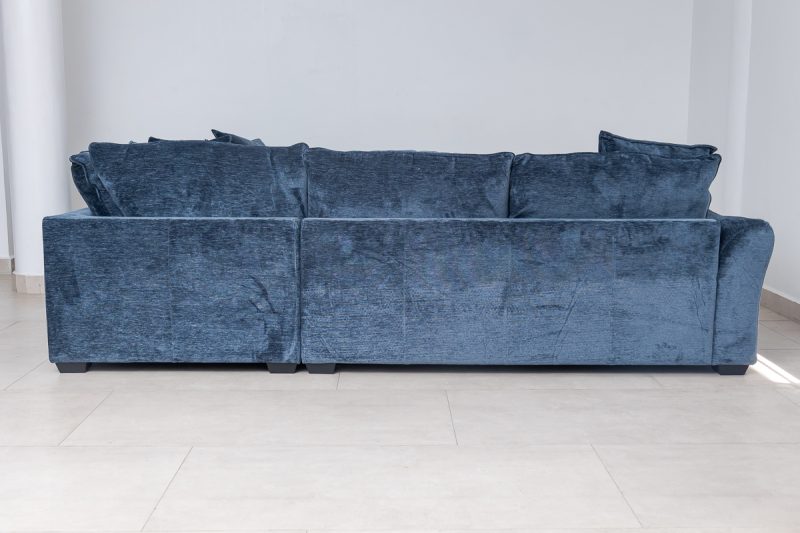 kelton fabric corner sofa + ottoman