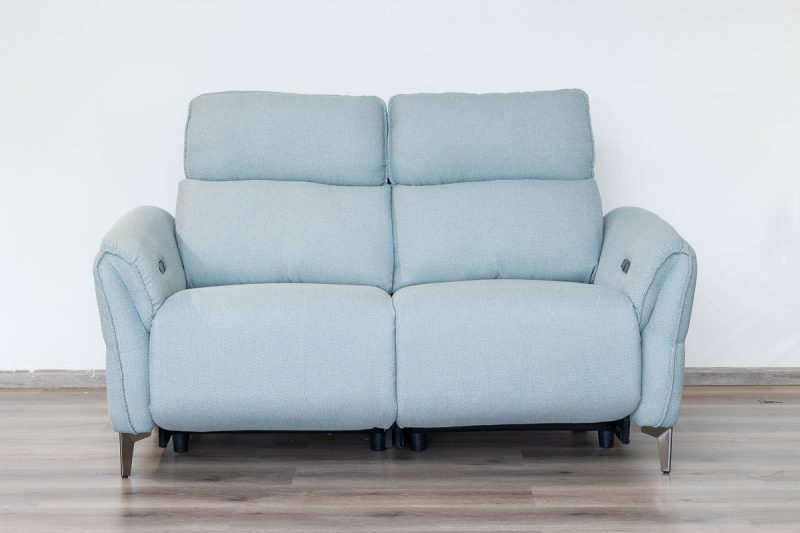 quin 7 seater electric fabric recliner sofa (3+2+1+1)