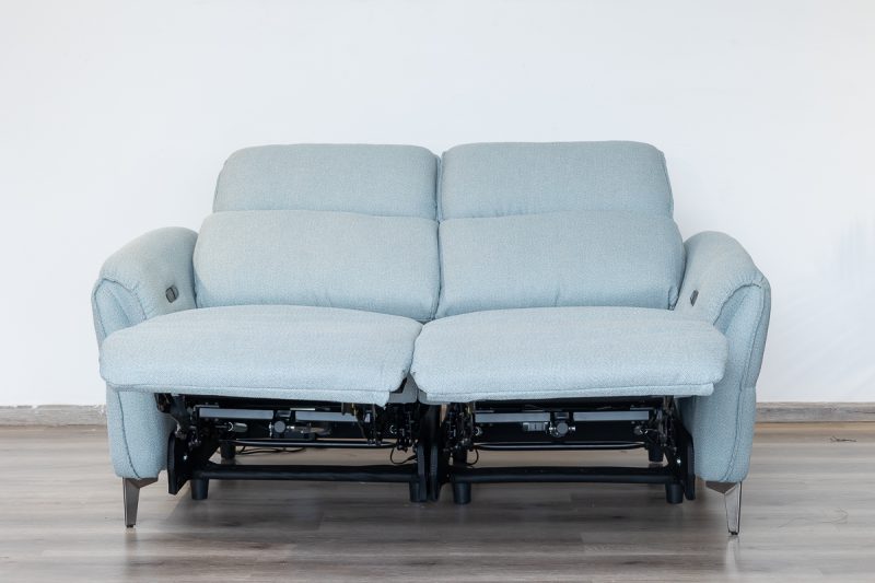 quin 7 seater electric fabric recliner sofa (3+2+1+1)