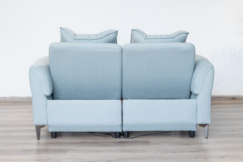 quin 7 seater electric fabric recliner sofa (3+2+1+1)