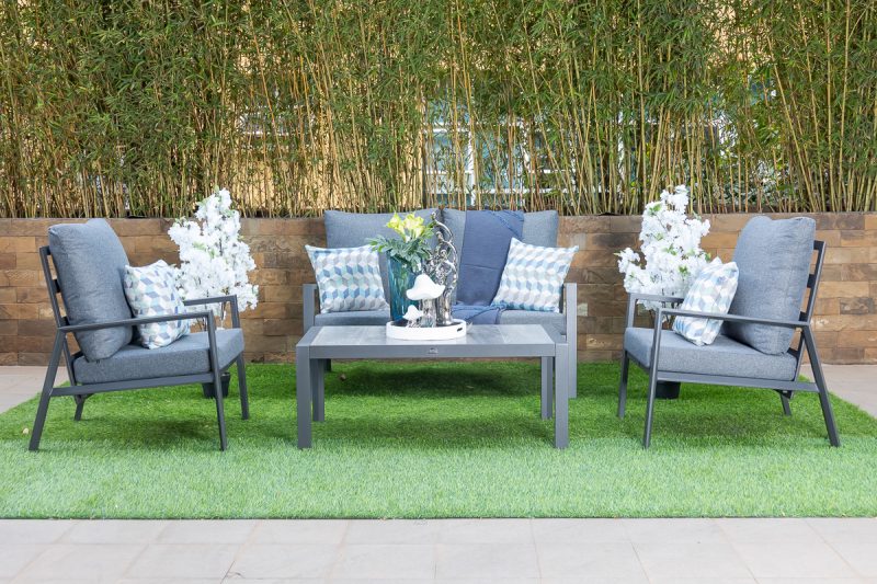 naples outdoor sofa (2+1+1+ coffee table)