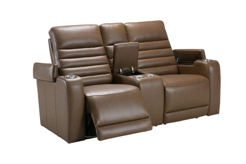fritz 7 seater electric fabric recliner sofa (3+2+1+1)