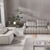benjie 7 seater electric leather recliner (3+2+1+1)